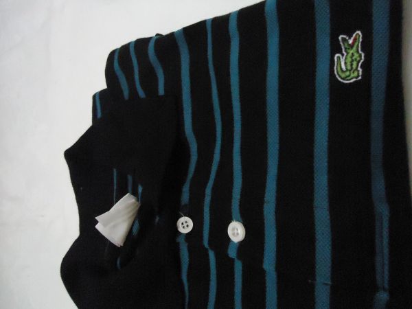 Lacoste (Listrada Preta e Azul)